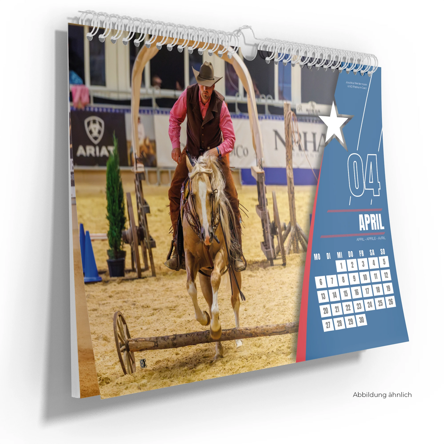 AMERICANA Wandkalender 2026 - DIN A3