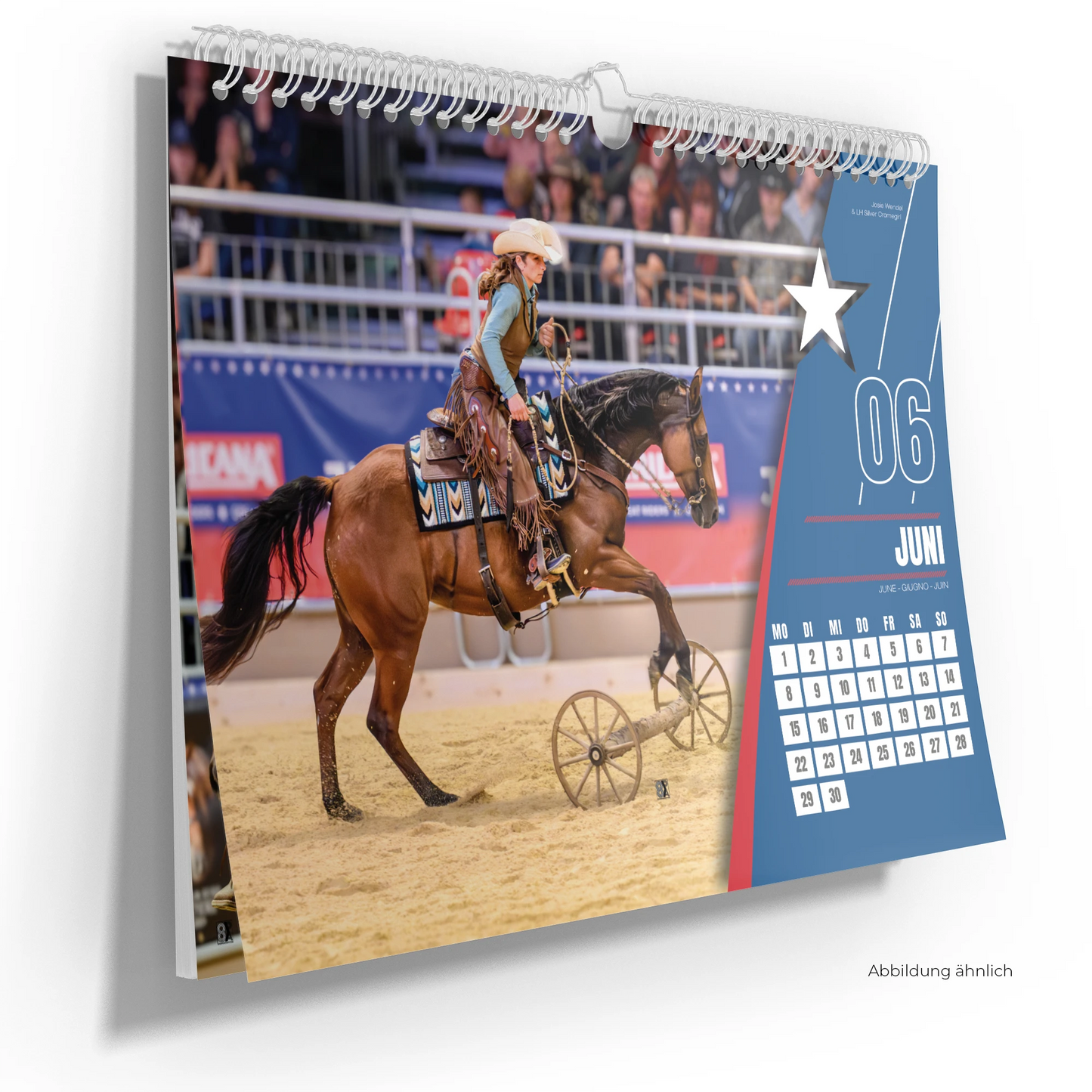 AMERICANA Wandkalender 2026 - DIN A3