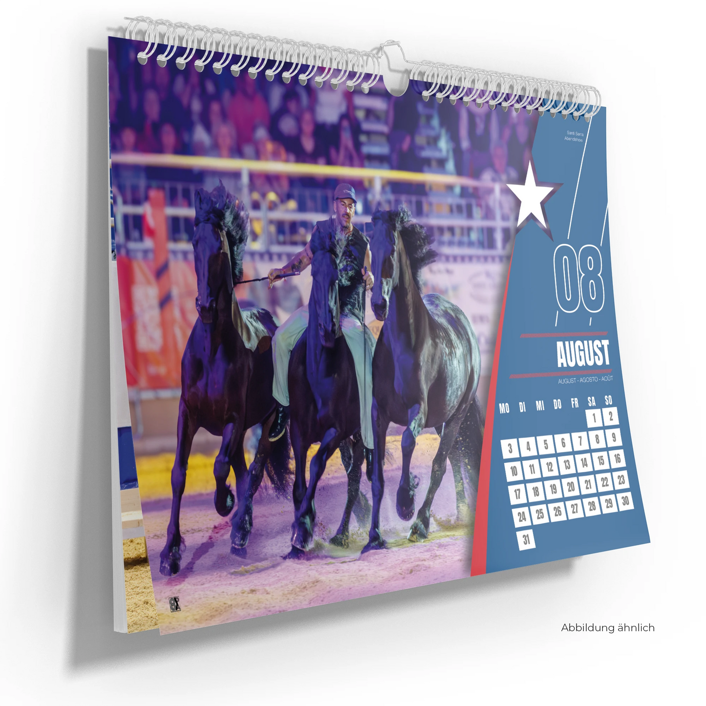 AMERICANA Wandkalender 2026 - DIN A3