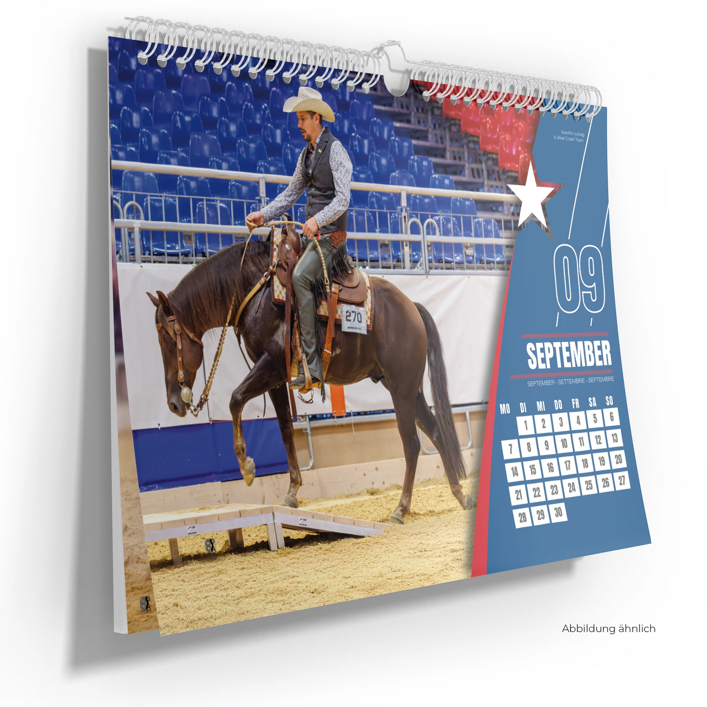 AMERICANA Wandkalender 2026 - DIN A3