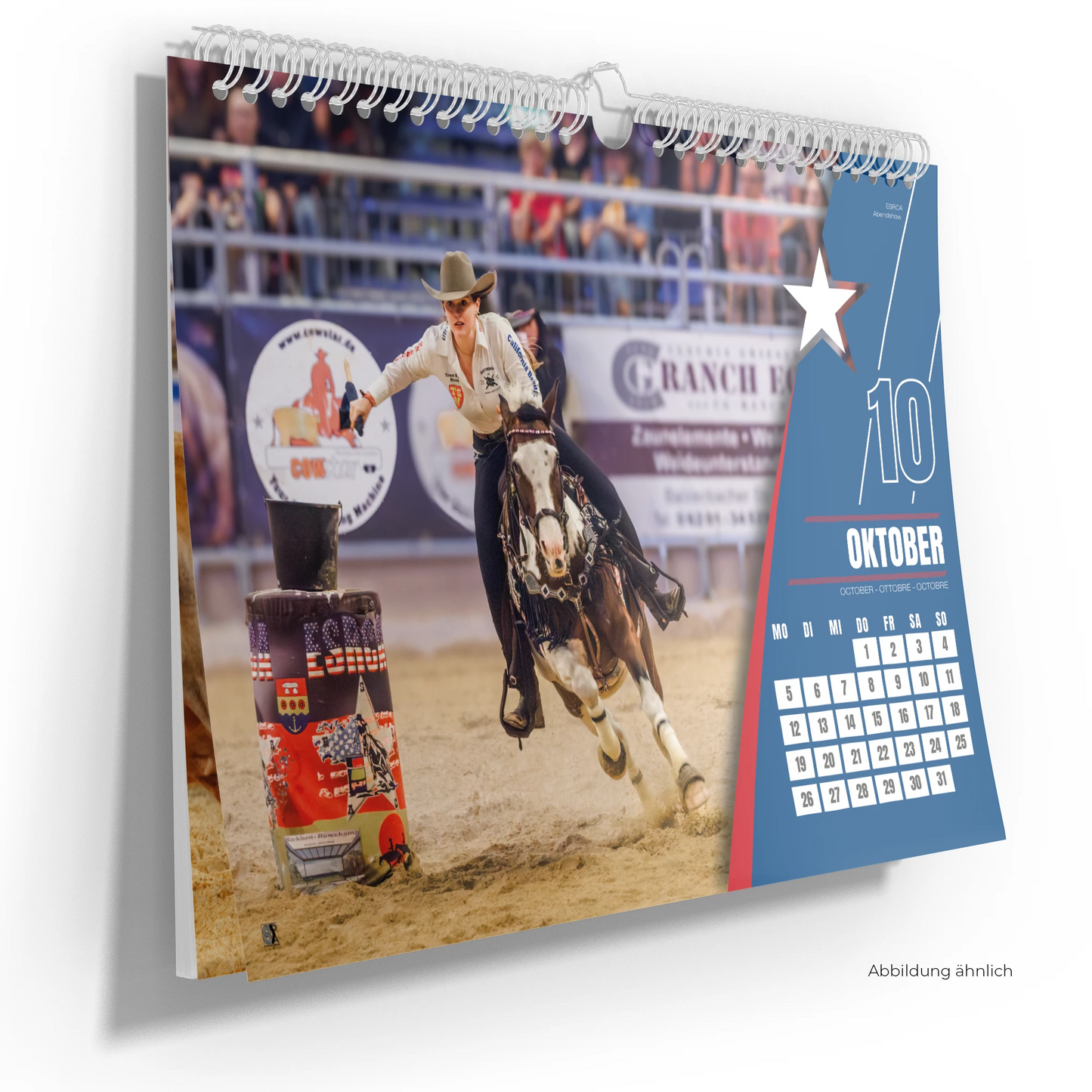 AMERICANA Wandkalender 2026 - DIN A3