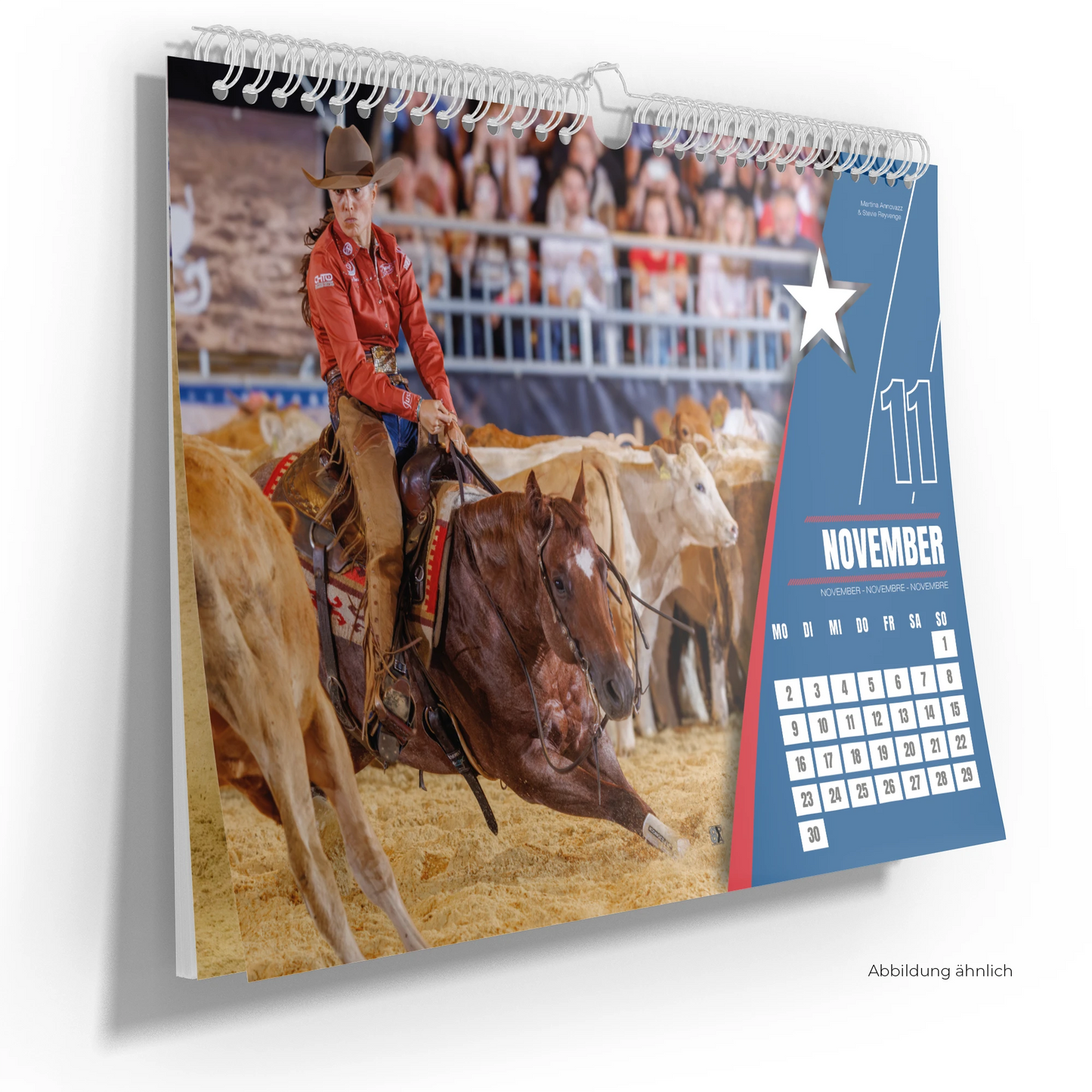 AMERICANA Wandkalender 2026 - DIN A3