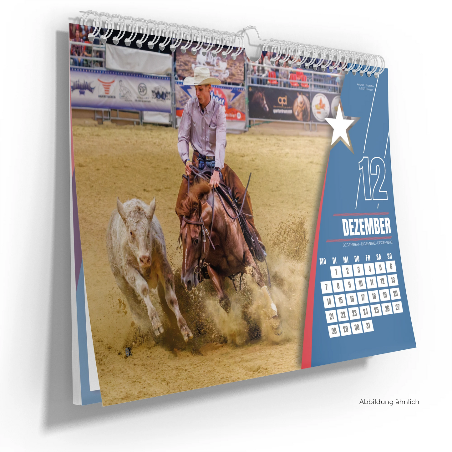 AMERICANA Wandkalender 2026 - DIN A3