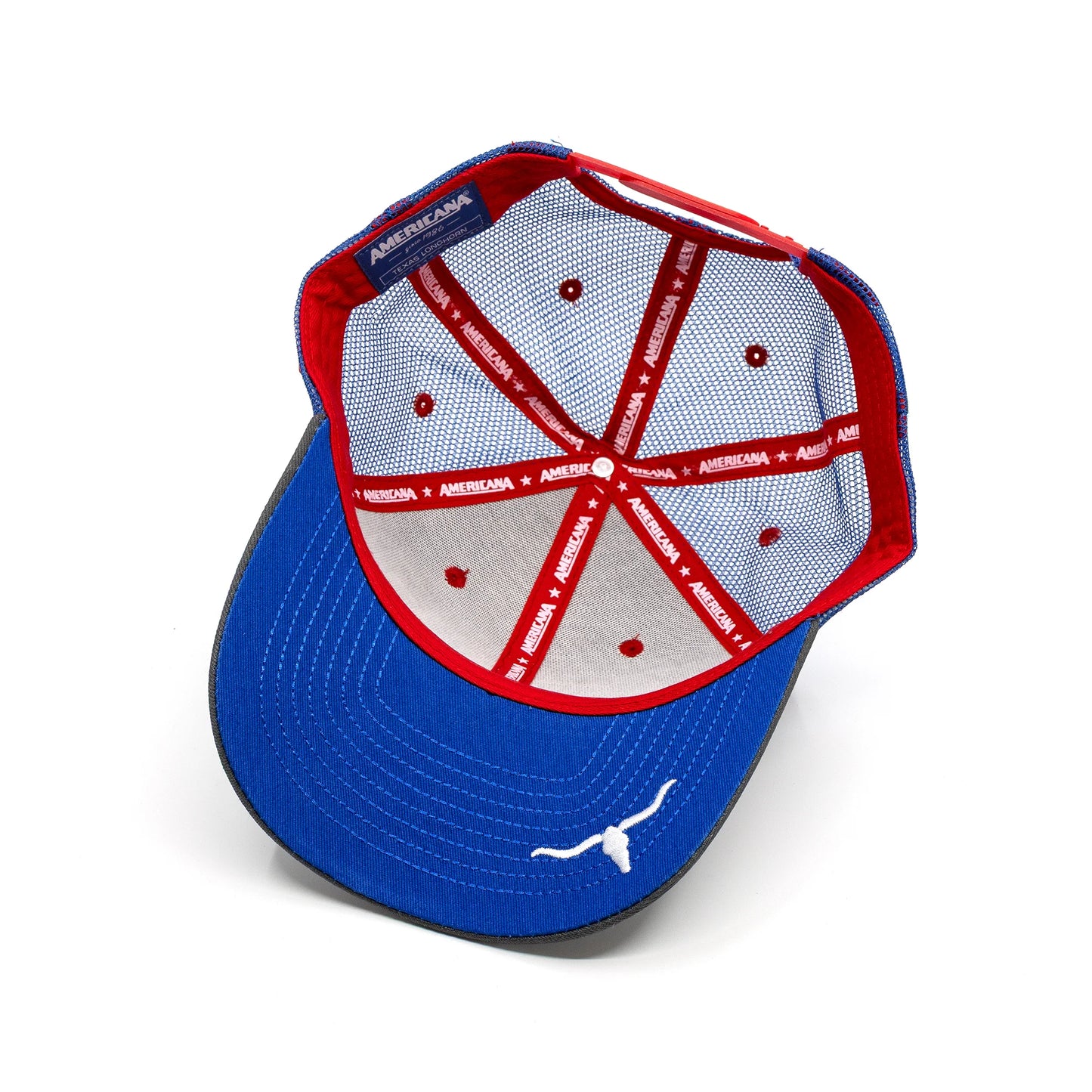 Texas Longhorn Trucker Cap Curved