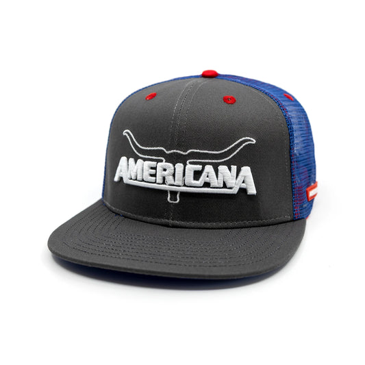 Texas Longhorn Trucker Cap Flat