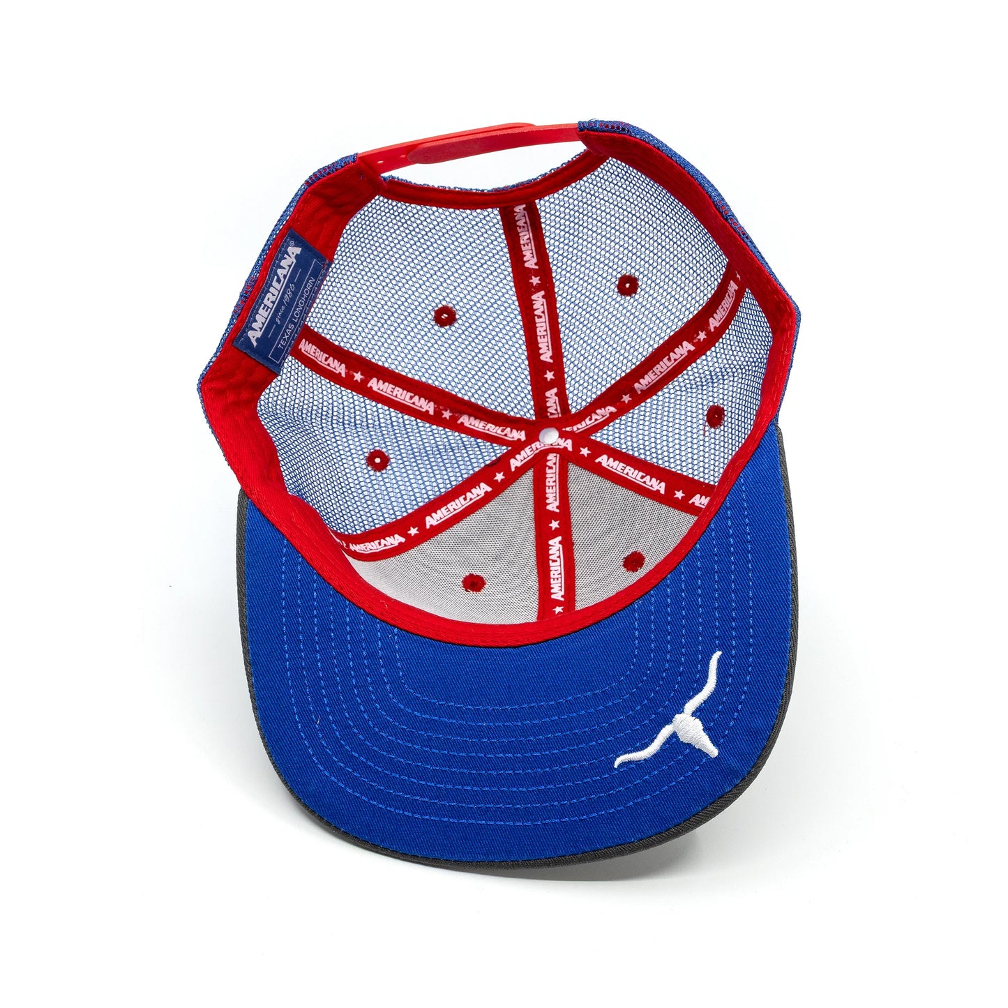 Texas Longhorn Trucker Cap Flat