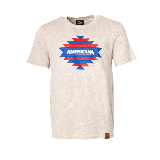 Americana Merchandise - Westernreiten Messe - T-Shirt Navajo - Heather Haze