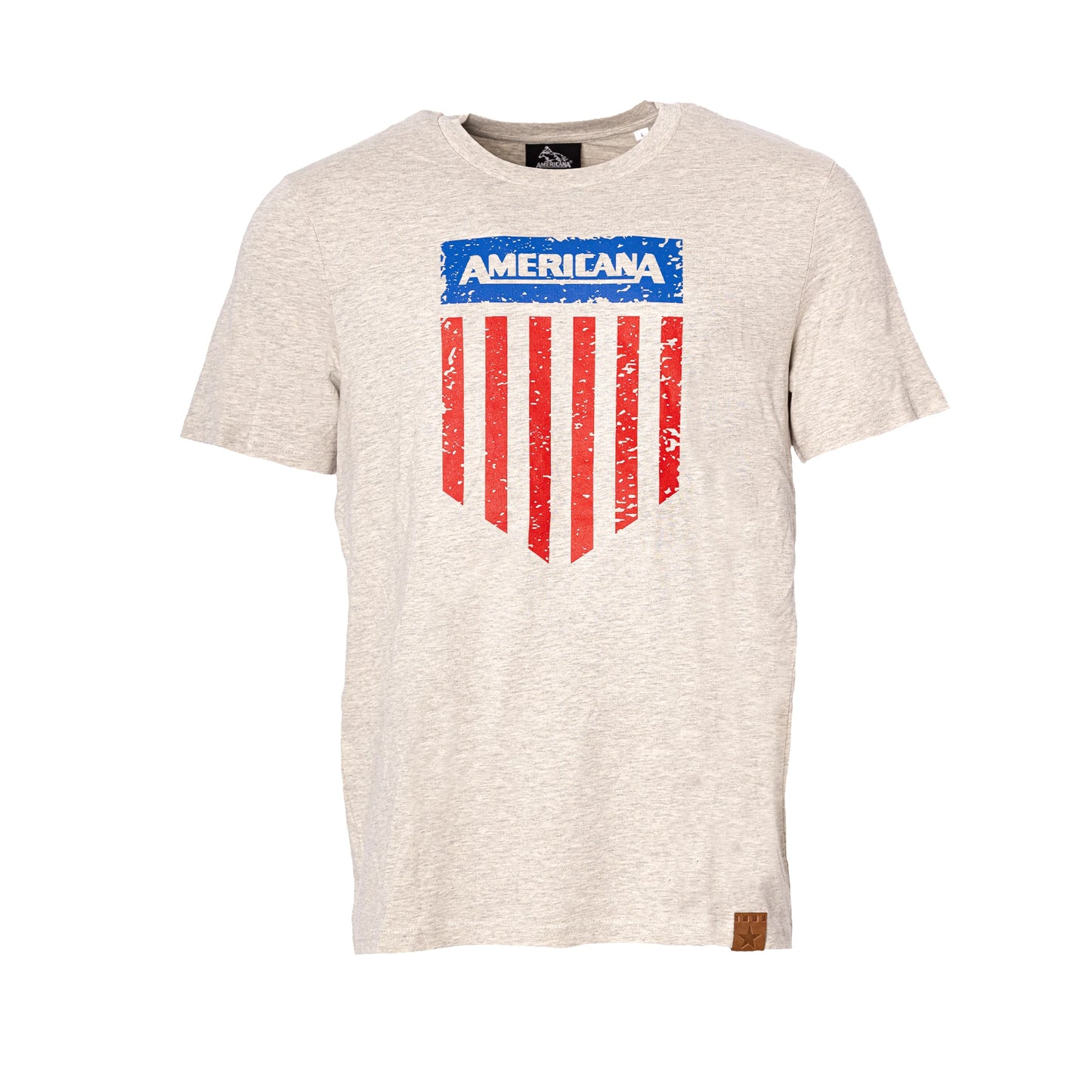 T-Shirt - Vintage Flag Heather Haze